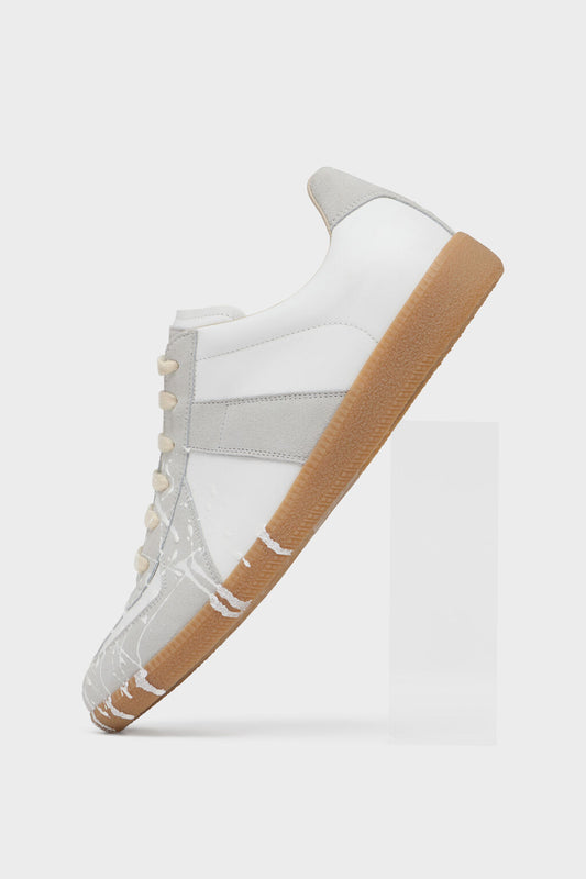 Sneakers Replica Blanche Peinture