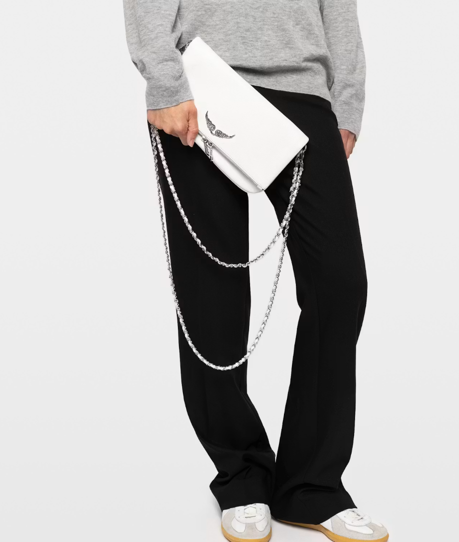 Pochette Rock Optical white